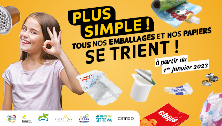 Emballages : Plus simple le tri !