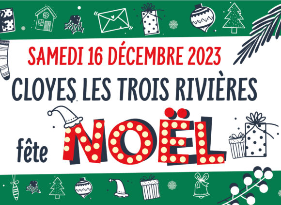 Fêtez Noël à Cloyes les Trois Rivières