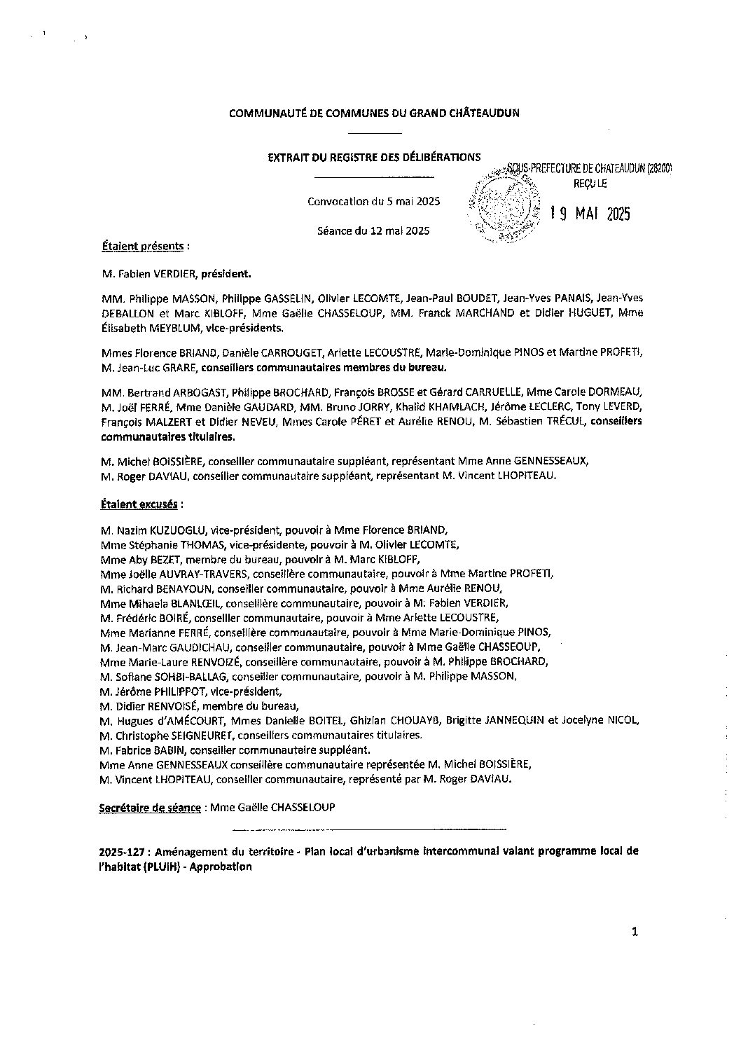 PLUiH – Aménagement du Territoire – Plan Local d&rsquo;Urbanisme Intercommunal valant programme local de l&rsquo;Habitat