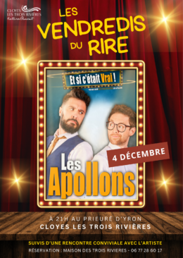 Vendredi du Rire : Les Apollons – « Et si c&rsquo;était Vrai ! »