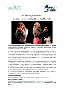 G….comme gourmandise