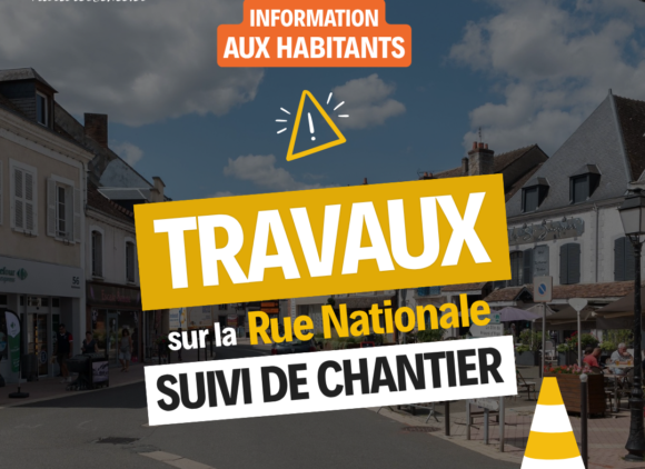 Travaux rue Nationale : fin de la phase 1 et lancement de la phase 2