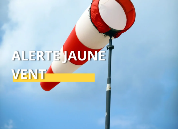 Vigilance jaune pour vent fort en Eure-et-Loir jusqu’à 22h00 ce soir